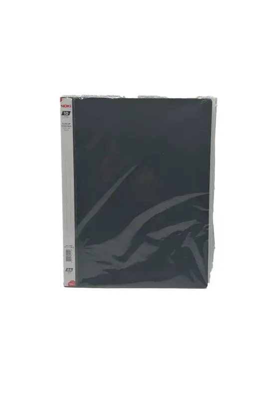 Noki Prime Sunum Dosyası Siyah 10 Yp A4 - Noki