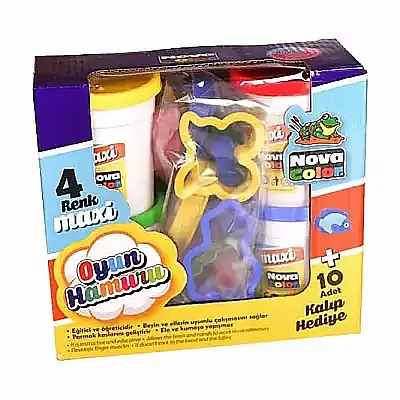 Nova Color Oyun Hamuru Maxi 4 Lü Oyuncaklı - 4