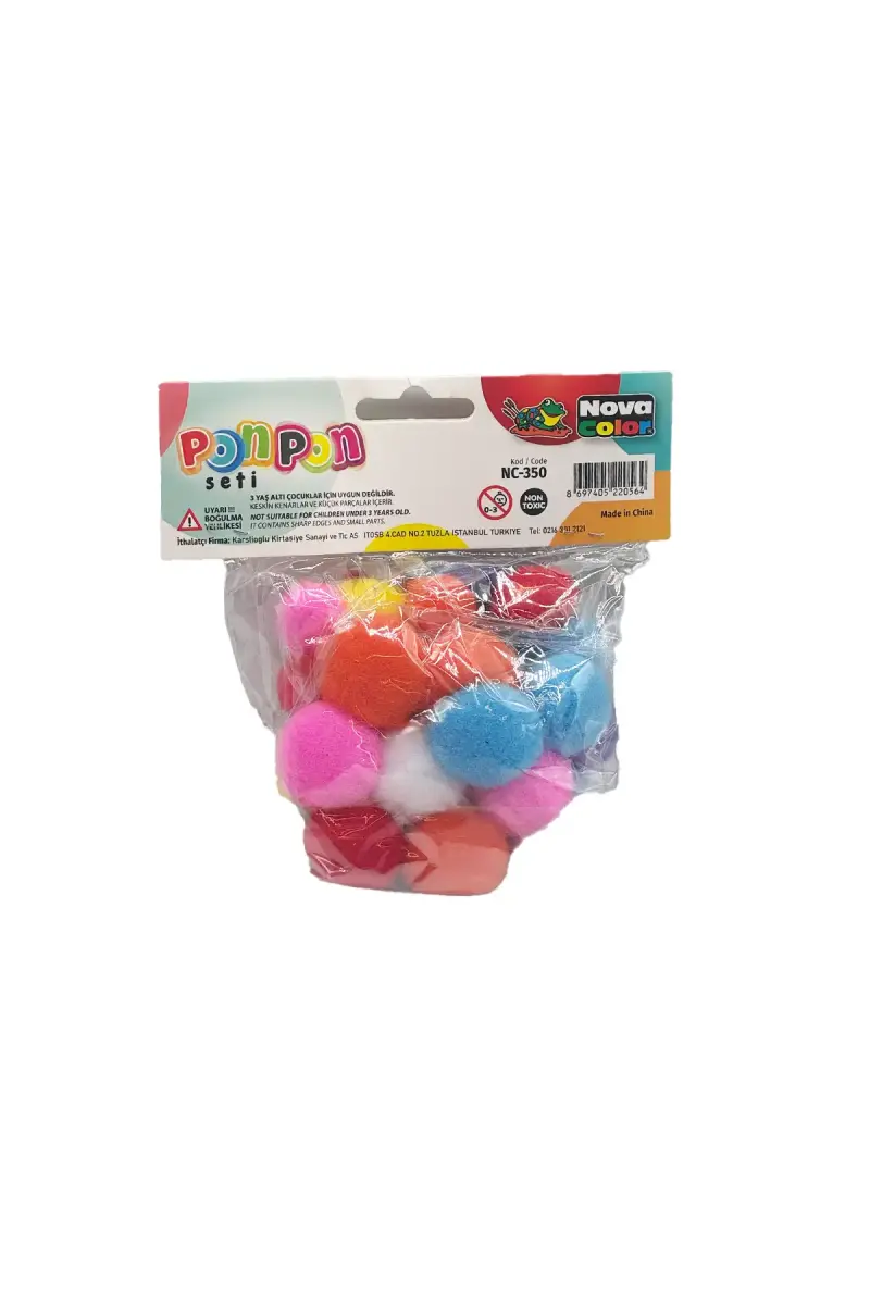 Nova Color Ponpon Set - 1