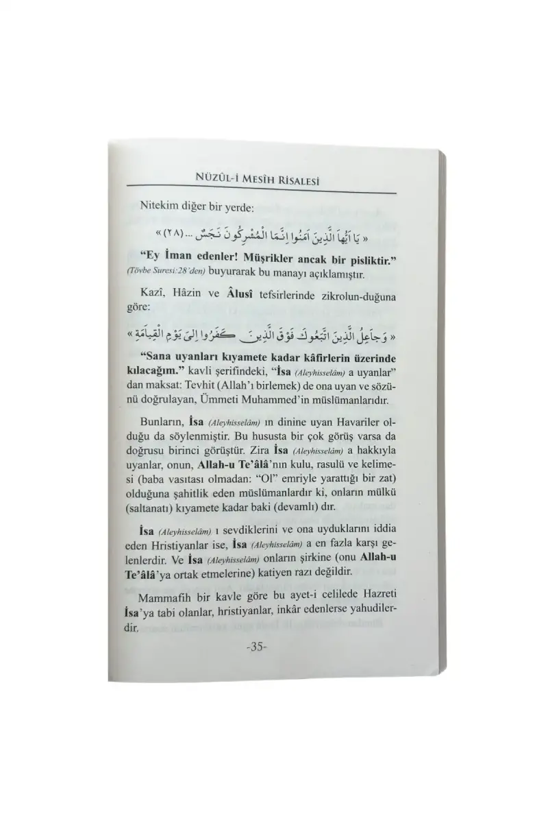 Nüzülü Mesih Risalesi - 2