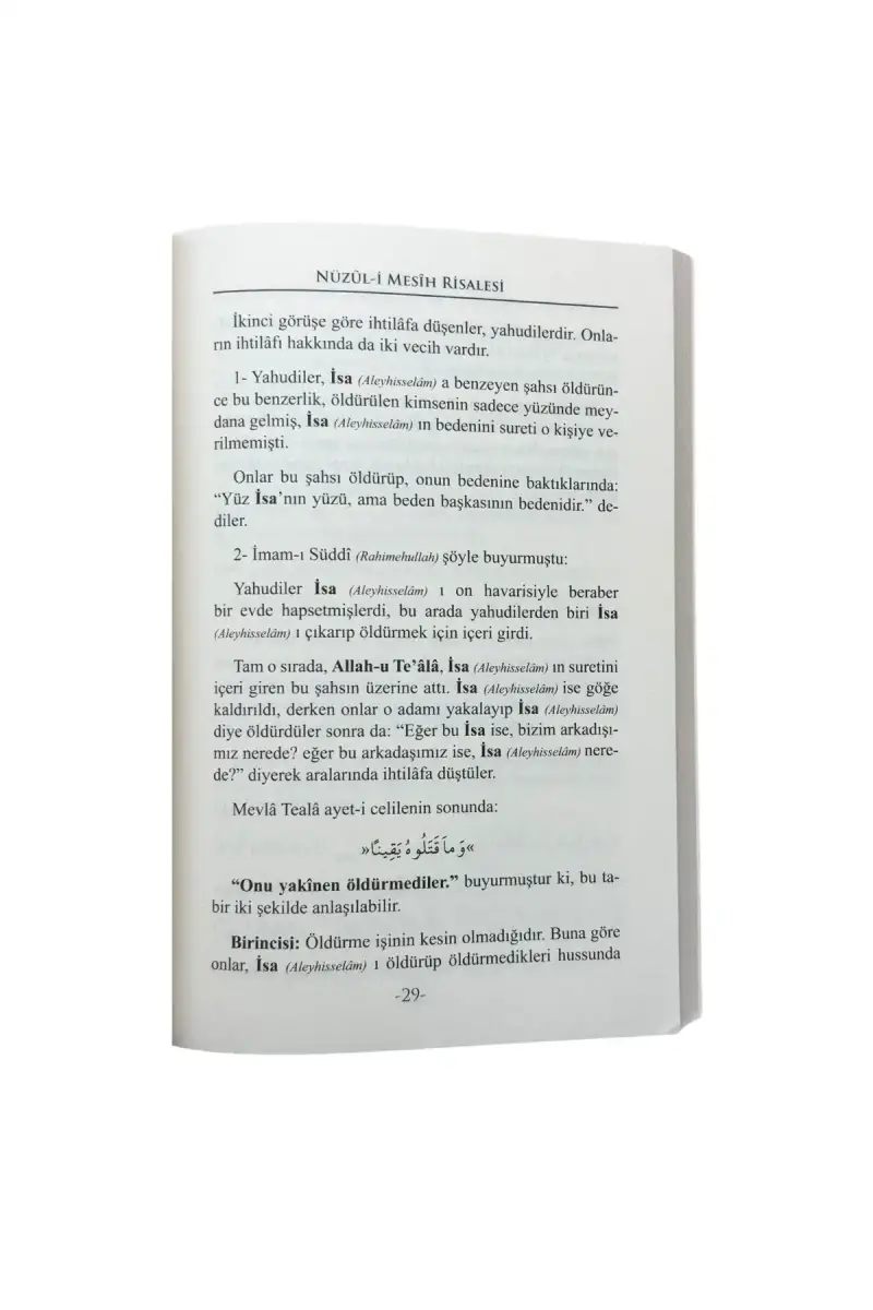 Nüzülü Mesih Risalesi - 3