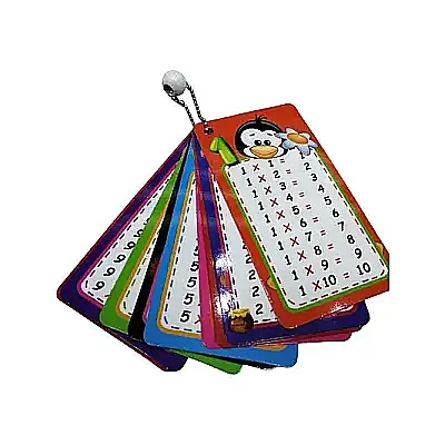 Odak Çarpım Tablosu Kartları Paketi Zincirli - 3