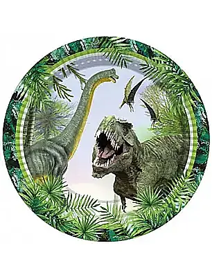 Orca Vahşi Jurassic Park Tabak 23 cm - 2