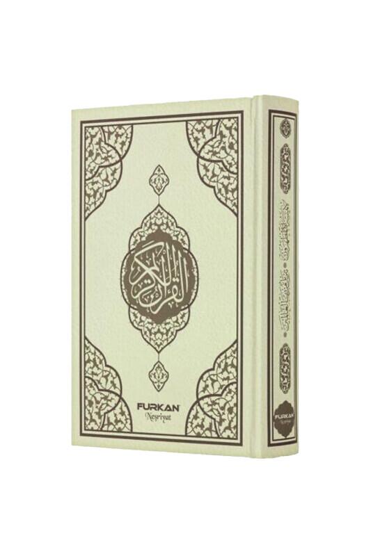 Orta Boy Krem Kuranı Kerim Miklepsiz - Furkan Neşriyat