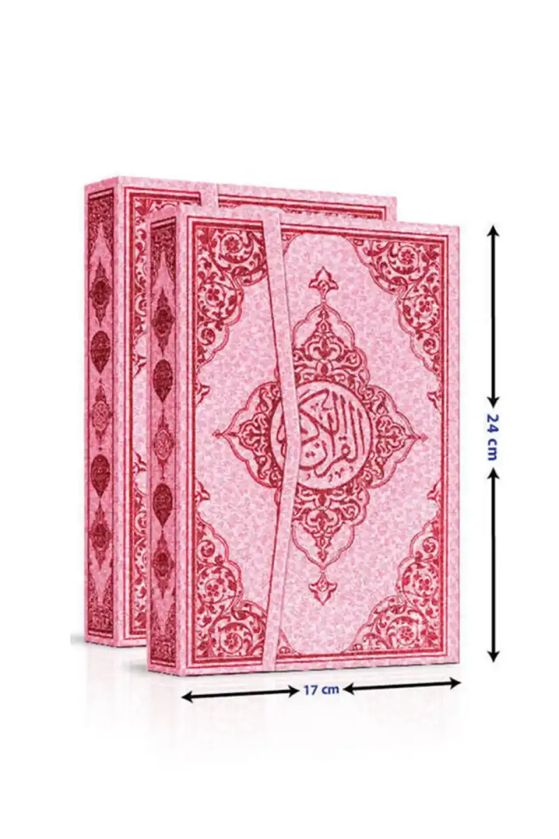 Orta Boy Kuranı Kerim Pembe - 1