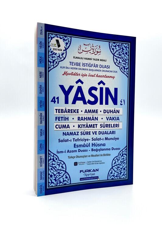 Orta Boy Yasin Mavi 80 Sayfa - Furkan Neşriyat