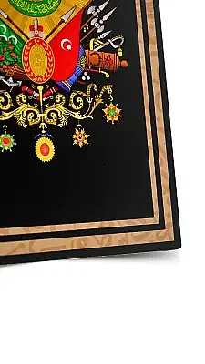 Osmanlı Arması Mdf Tablo - 6