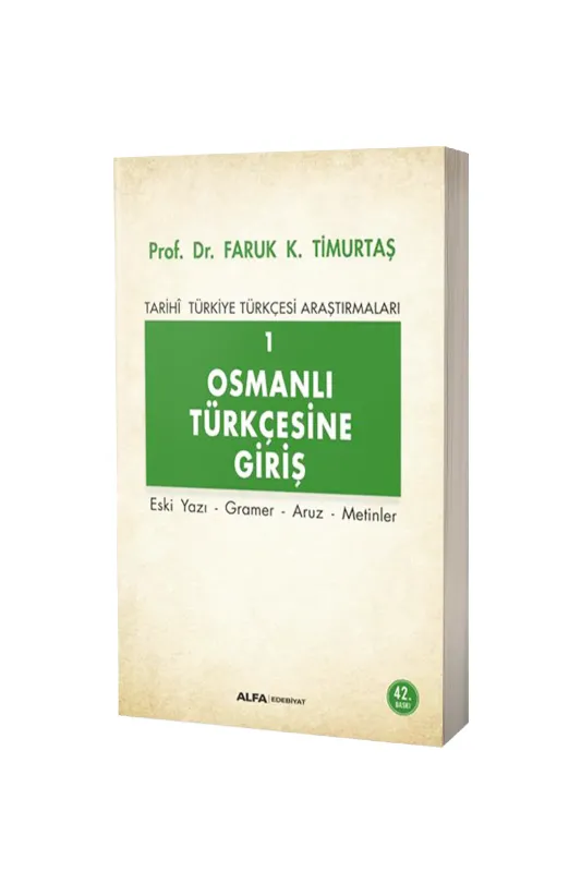 Osmanlı Türkçesine Giriş 1 - Alfa Yayınları