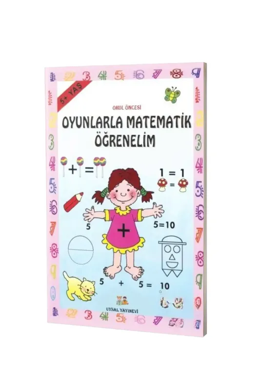 Oyunlarla Matematik Öğrenelim - 5+ Yaş - Uysal Yayıncılık