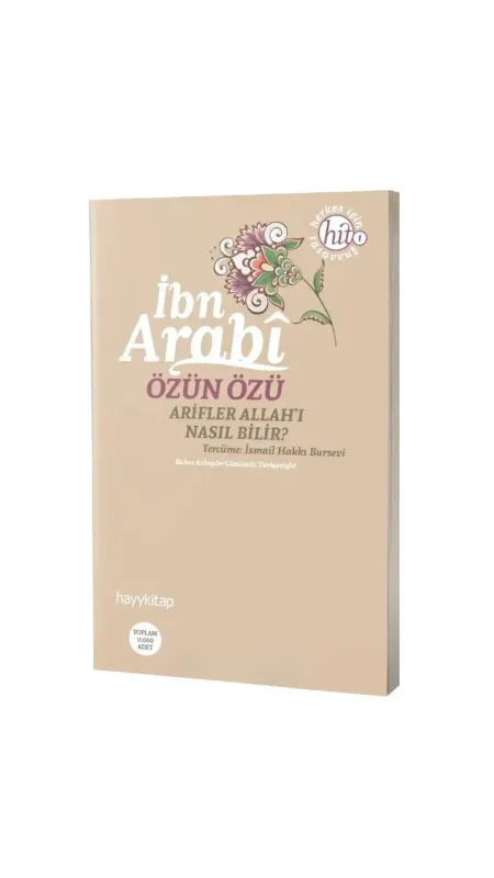 Özün Özü Arifler Allahı Nasıl Bilir - Hayy Kitap
