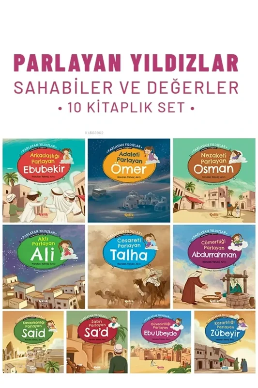 Parlayan Yıldızlar 10 Kitap Set - Çelik Yayınevi