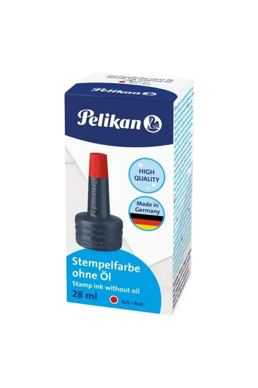 Pelikan Istampa Mürekkebi Kırmızı - Pelikan