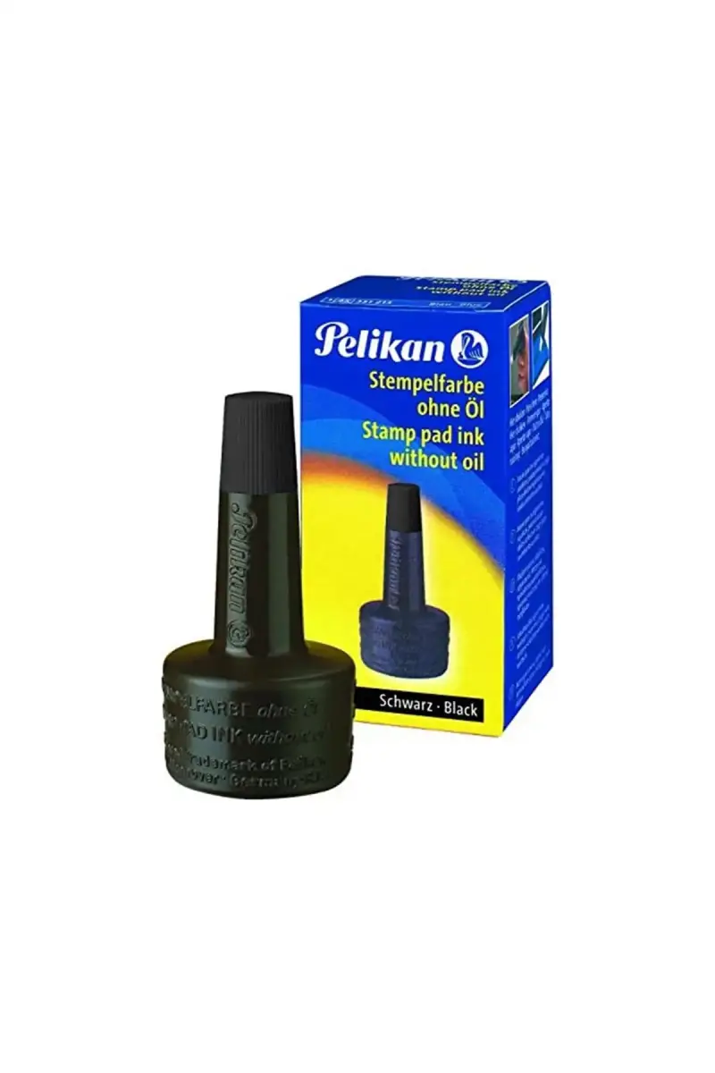 Pelikan Istampa Mürekkebi Siyah - 1