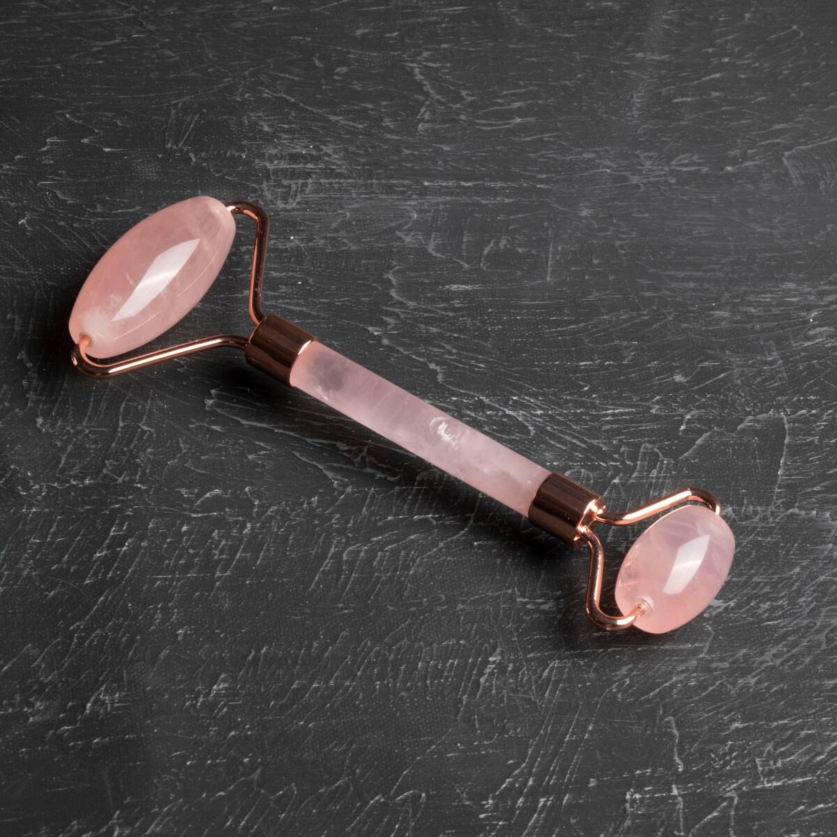 Pembe Kuvars Taşı Roller Masaj Aleti - 3