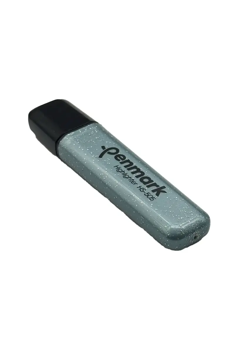 Penmark Fosforlu Kalem Metal Simli Açık Mavi - 1