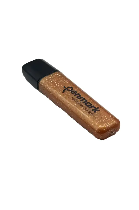 Penmark Fosforlu Kalem Metal Simli Bronz - Penmark