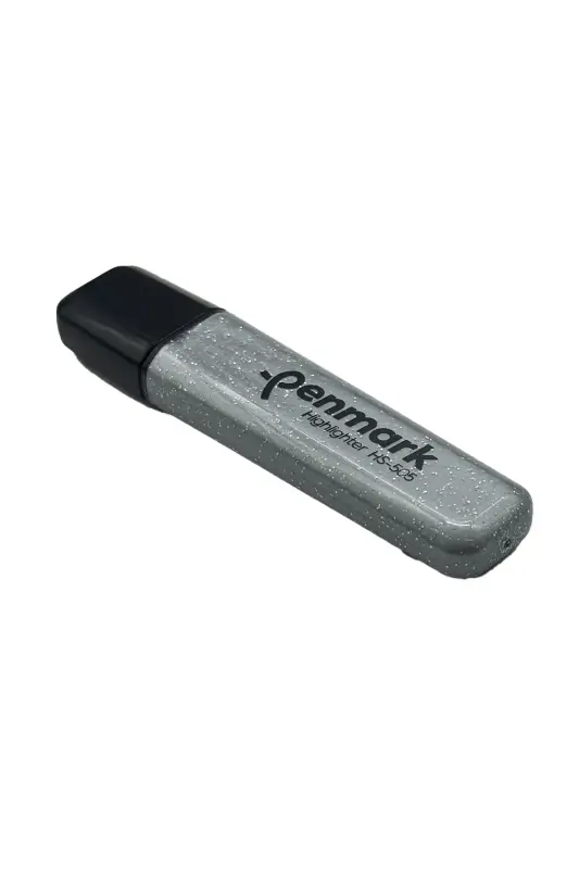 Penmark Fosforlu Kalem Metal Simli Gümüş - Penmark