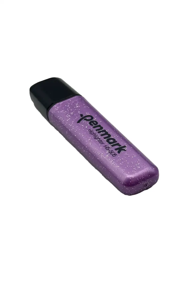 Penmark Fosforlu Kalem Metal Simli Pembe - 1