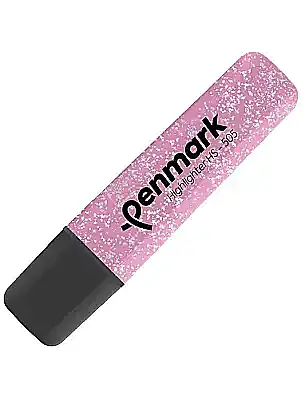 Penmark Fosforlu Kalem Metal Simli Pembe - 3