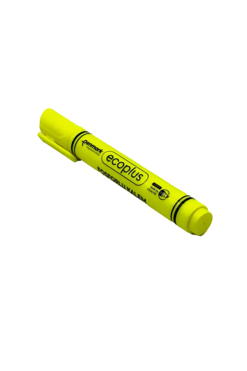 Penmark Kalem Tipi Fosforlu Kalem Neon Sarı - 1
