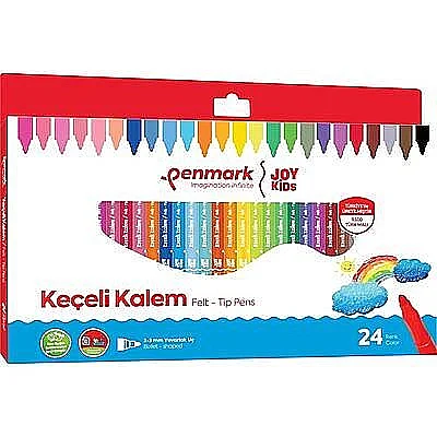 Penmark Yıkanabilir Süper Keçeli Kalem 24 Lü - 2