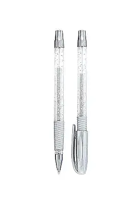 Pensan Glitter Simli Jel Kalem 1 Mm Gümüş - 2
