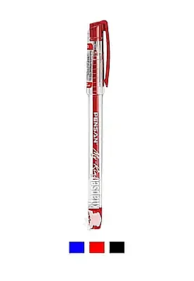 Pensan My-King Jel Metal Klips Kalem 0.5 mm Kırmızı - Pensan