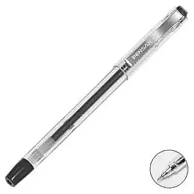 Pensan My-King Jel Metal Klips Kalem 0.5 mm Siyah - Pensan