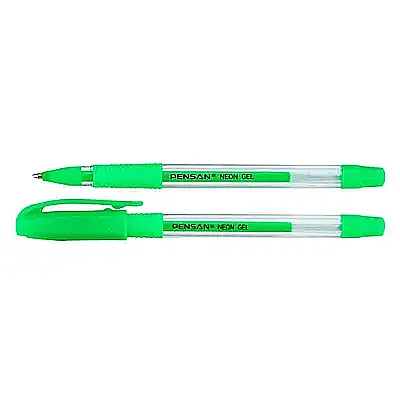 Pensan Neon Jel Kalem 1 mm Yeşil - Pensan