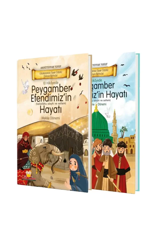 Peygamberimizin Hayatı Mekke ve Medine Dönemi Ciltli 2 Kitap Set - Uysal Yayıncılık