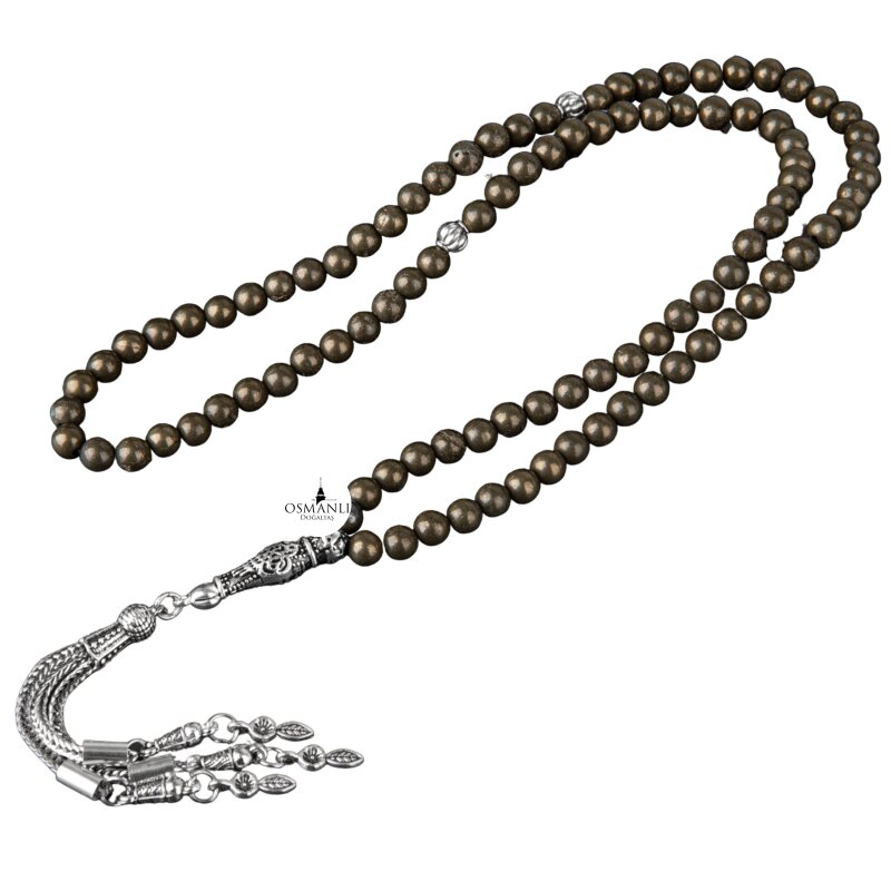 Pirit Doğal Taş Tesbih 99luk - 6mm - 2