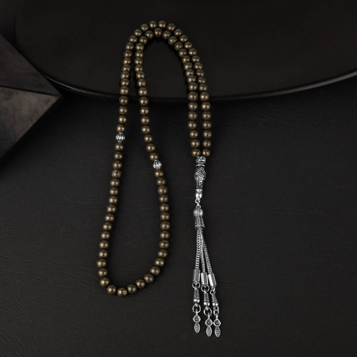 Pirit Doğal Taş Tesbih 99luk - 6mm - 3