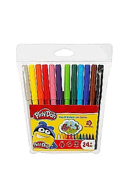 Play-Doh Keçeli Kalem Pvc 2 mm 12 Renk - 2