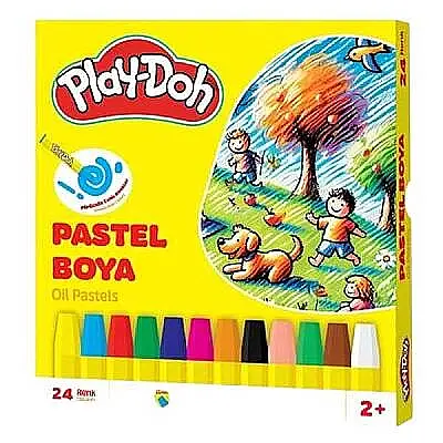 Play-Doh Pastel Boya 24 Renk - 1