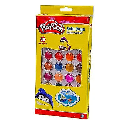 Play-Doh Suluboya 23 mm 36 Renk - Play-Doh