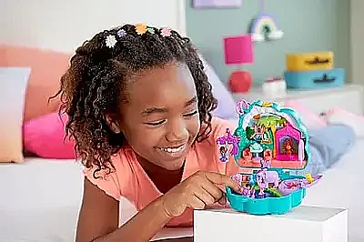 Polly Pocket Bebekler Ve Oyun Seti Tavuskuşu Bahçesi - 7