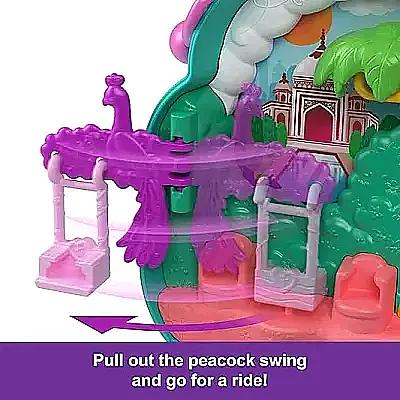Polly Pocket Bebekler Ve Oyun Seti Tavuskuşu Bahçesi - 9
