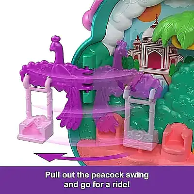 Polly Pocket Bebekler Ve Oyun Seti Tavuskuşu Bahçesi - 9
