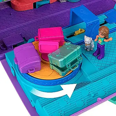 Polly Pocket Minik Kedi Hava Yolları Oyun Seti - 6