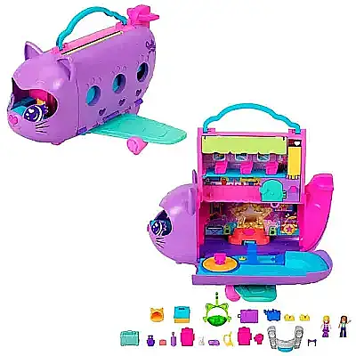 Polly Pocket Minik Kedi Hava Yolları Oyun Seti - 7