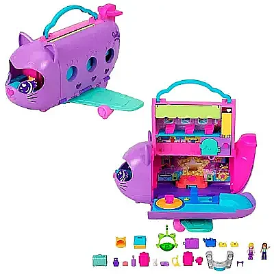 Polly Pocket Minik Kedi Hava Yolları Oyun Seti - 11