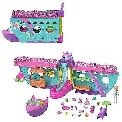 Polly Pocket Unicorn Dream Cruıse Oyun Seti - 13