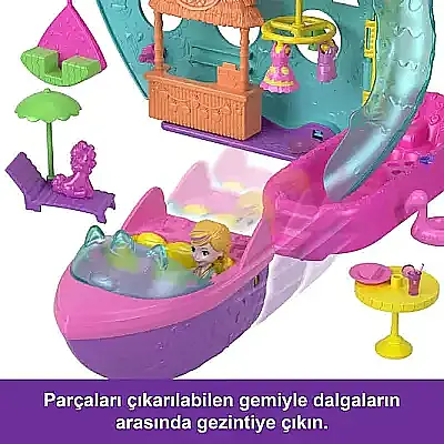Polly Pocket Unicorn Dream Cruıse Oyun Seti - 24