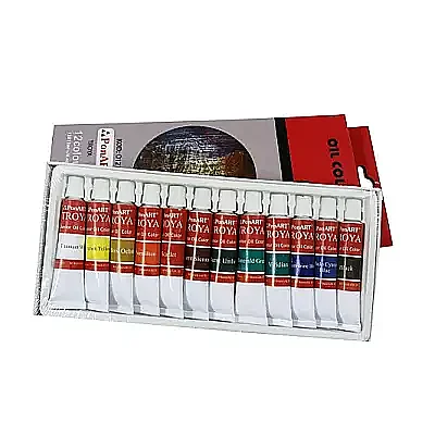 Ponart Yağlı Boya Set 12 Renk 12 ml - Ponart