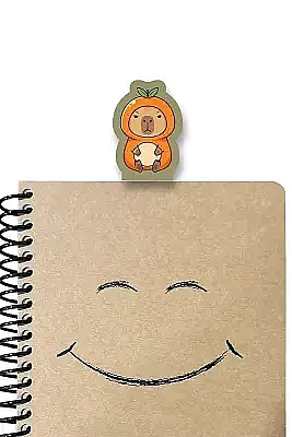 Portakal Kapibara Kitap Ayracı - 2