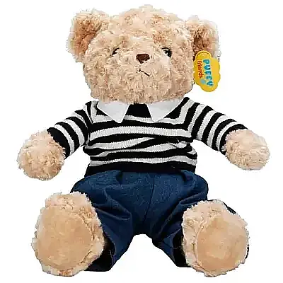 Puffy Friends Kıyafetli Peluş Ayı 37 cm - 1
