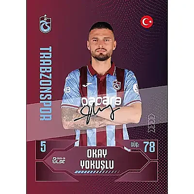 Pulse Trabzonspor Futbolcu Kartları 2025 - 2026 - 2