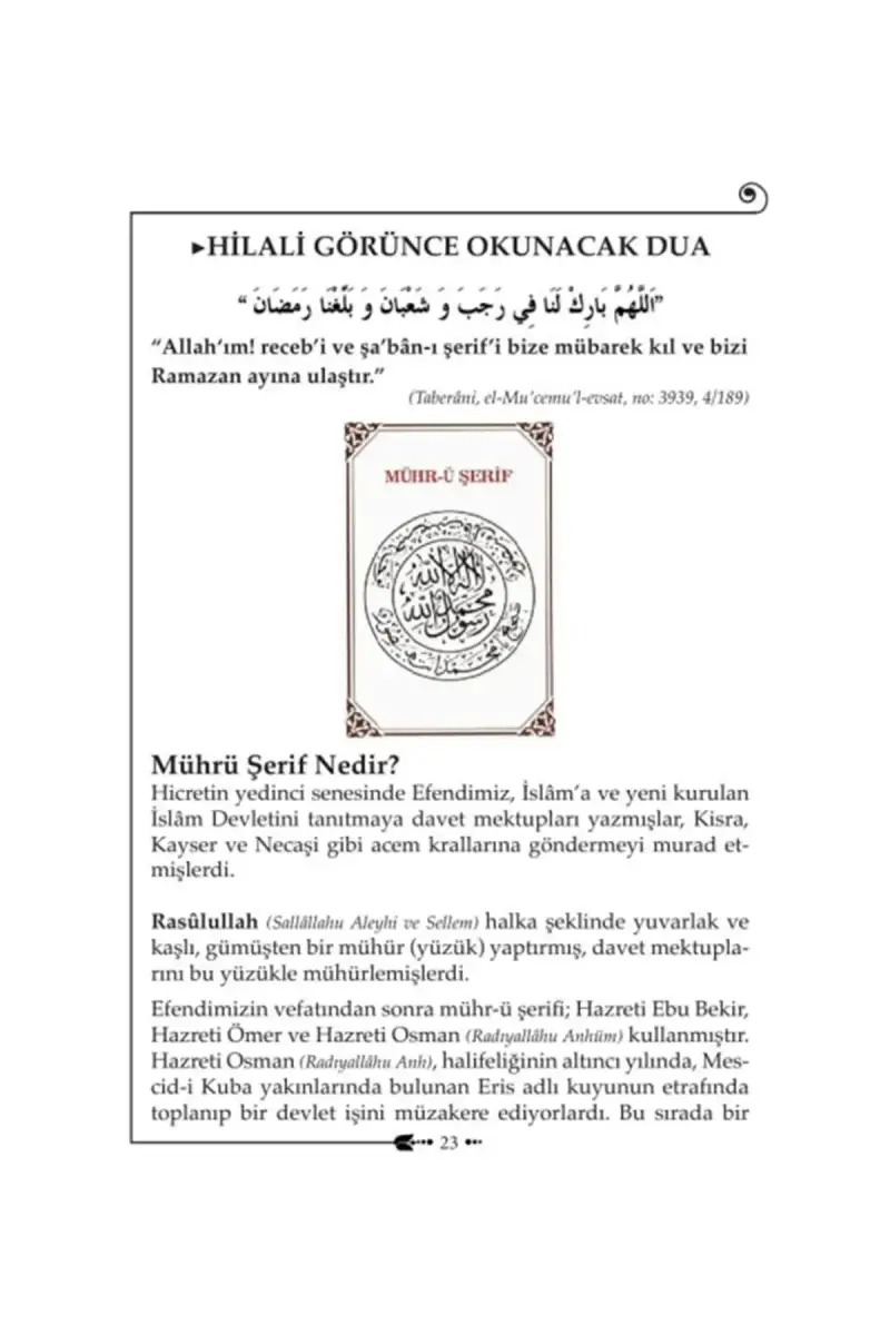 Recebi Şerif Ajandası - Rehberi - 3