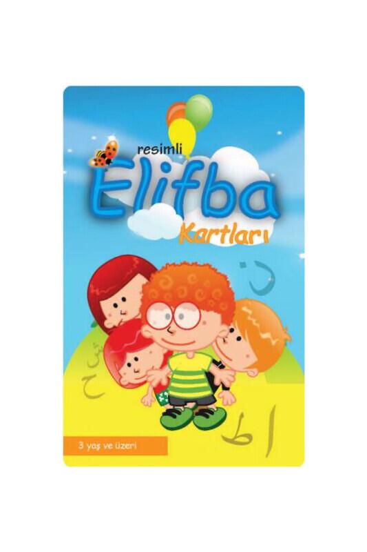 Resimli Elifba Kartları - Muallim Neşriyat