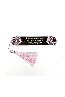 Resimli Püsküllü Kitap Ayraç - İlimle Meşgul Olmak - 3
